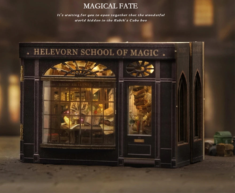 Mini Dollhouse Miniatures Diy Doll House Miniaturas Maison sylvanian Home Children Birthday Christmas New Year Gifts 2014 New