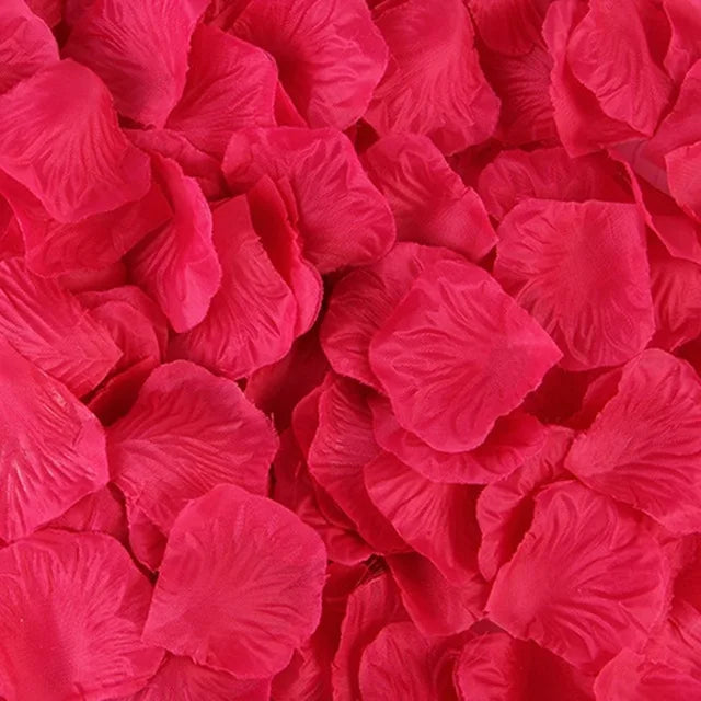 500/1000/3000pcs Colorful Rose Petals Flower Toss Silk Wedding Petal For Party Event Wedding Decoration Christmas Decoration