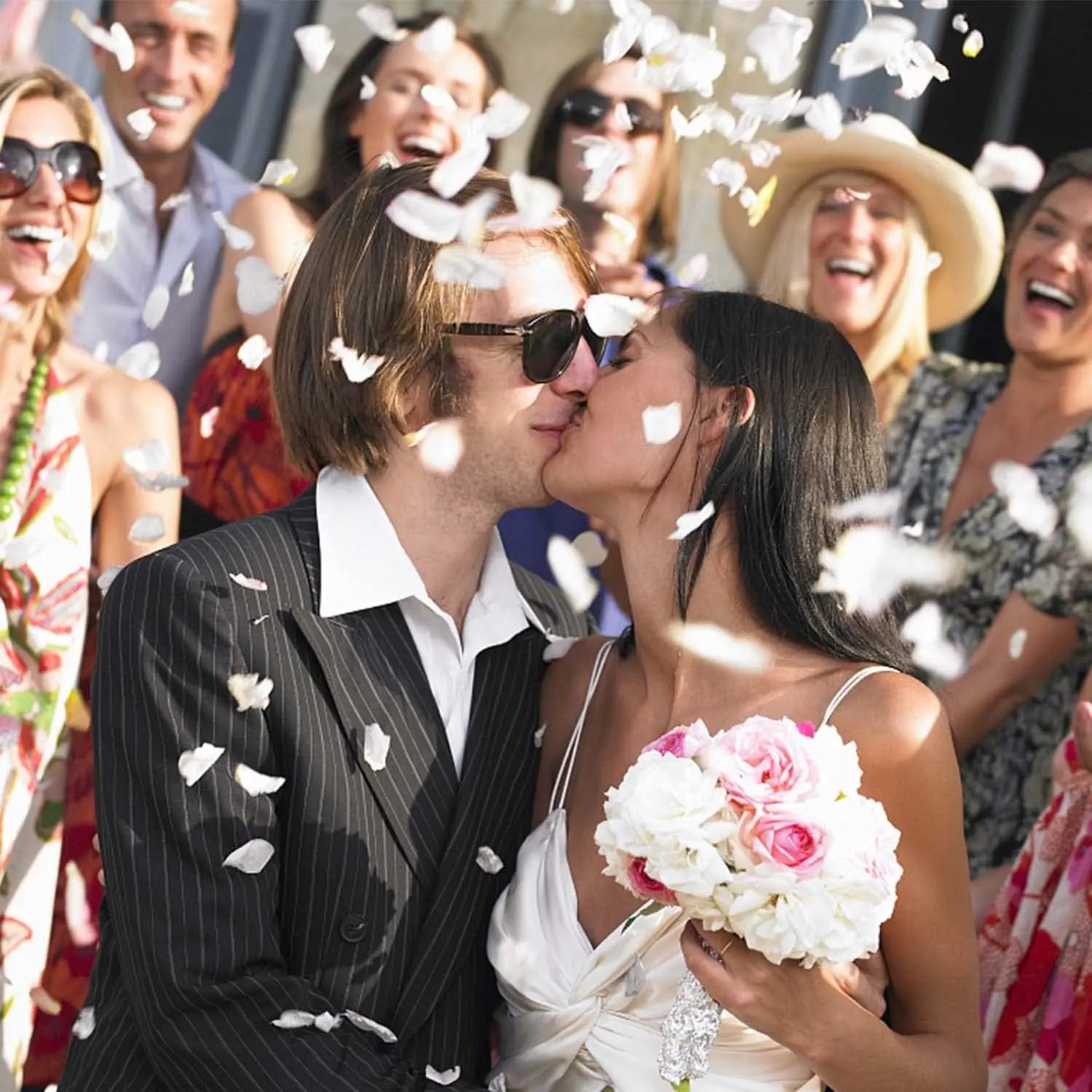 500/1000/3000pcs Colorful Rose Petals Flower Toss Silk Wedding Petal For Party Event Wedding Decoration Christmas Decoration