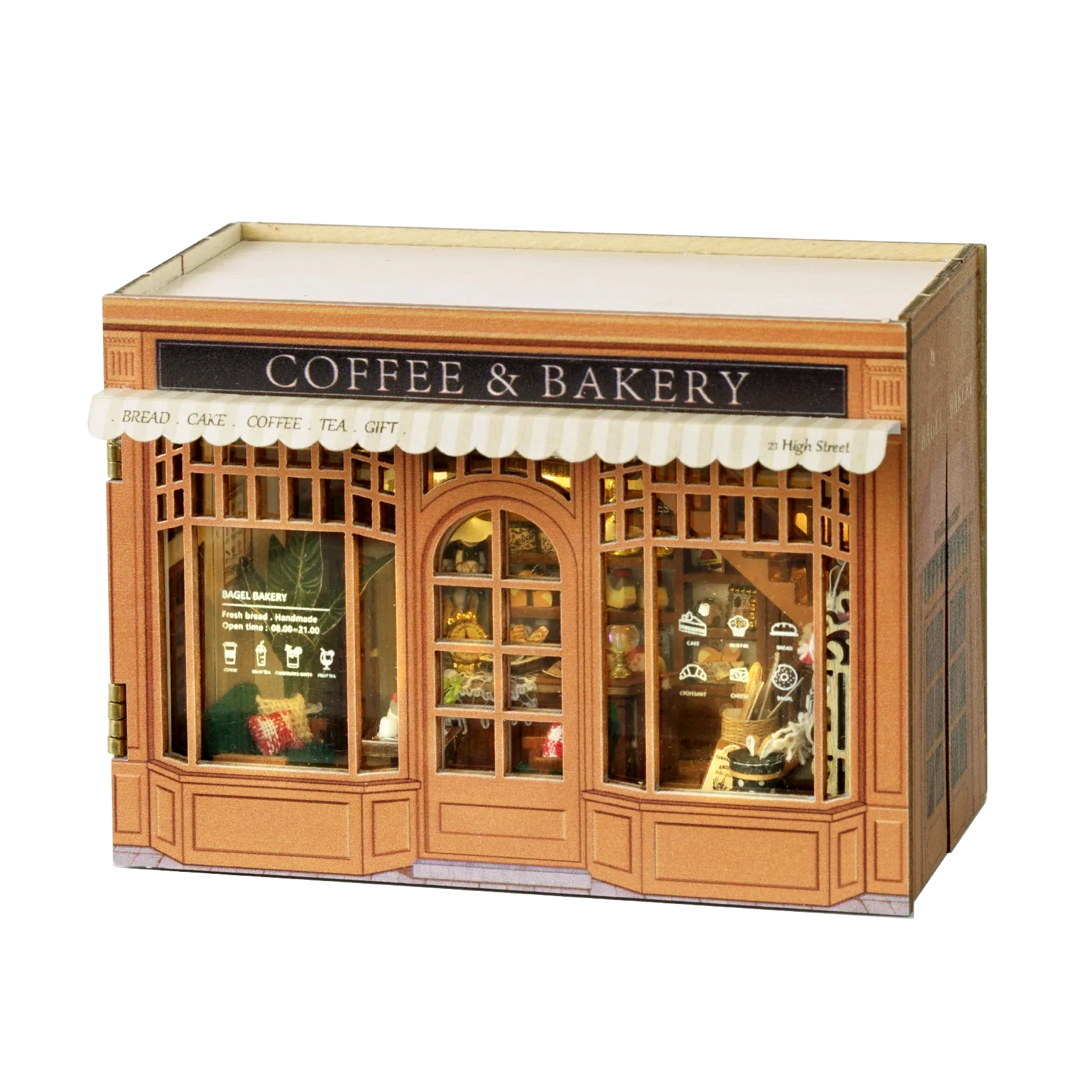 Mini Dollhouse Miniatures Diy Doll House Miniaturas Maison sylvanian Home Children Birthday Christmas New Year Gifts 2014 New