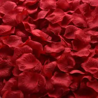 500/1000/3000pcs Colorful Rose Petals Flower Toss Silk Wedding Petal For Party Event Wedding Decoration Christmas Decoration