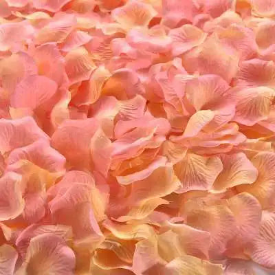 500/1000/3000pcs Colorful Rose Petals Flower Toss Silk Wedding Petal For Party Event Wedding Decoration Christmas Decoration
