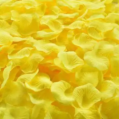 500/1000/3000pcs Colorful Rose Petals Flower Toss Silk Wedding Petal For Party Event Wedding Decoration Christmas Decoration